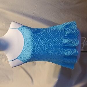 Lilly Pulitzer Aqua Camisole SZ XS